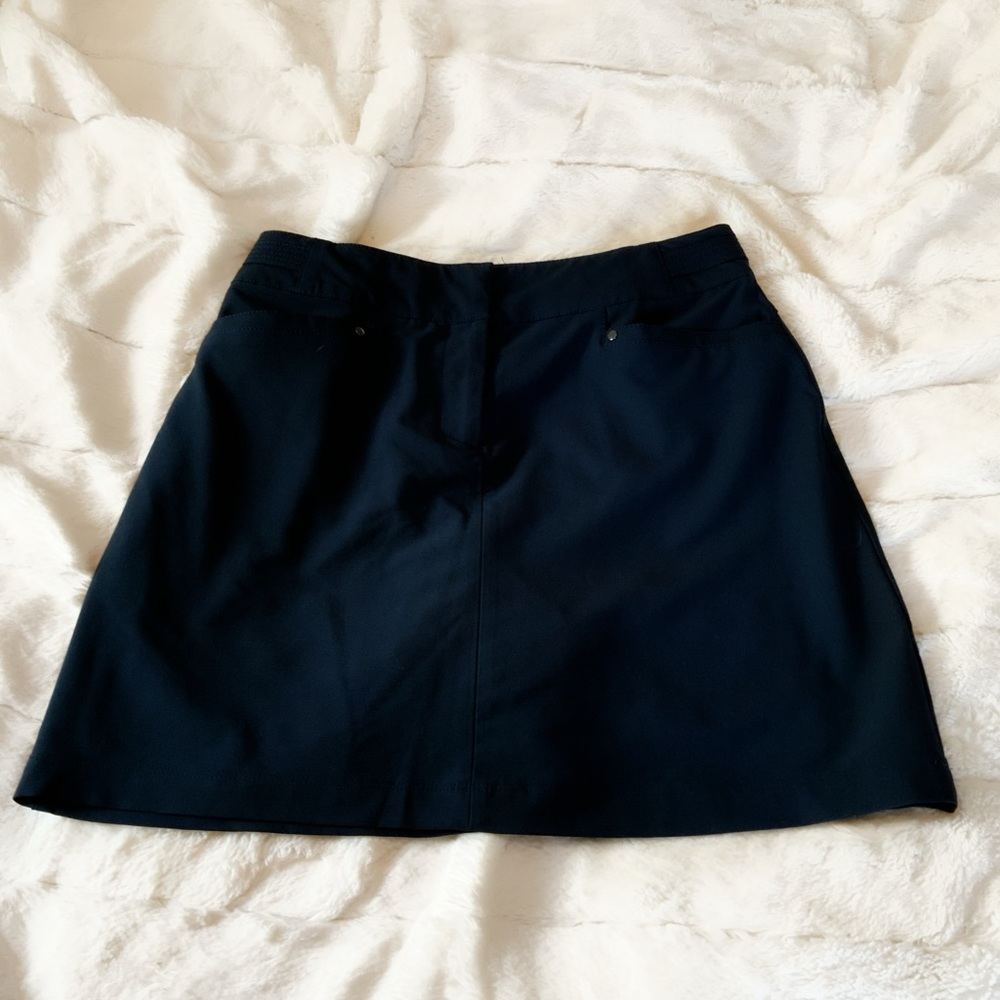 Navy khaki skirt